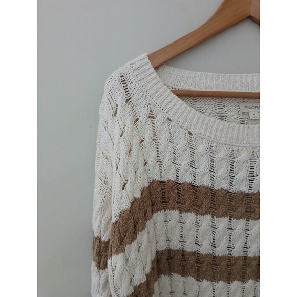 Pilcro Anthro Longline Stitch Sweater - Picture 3 of 11